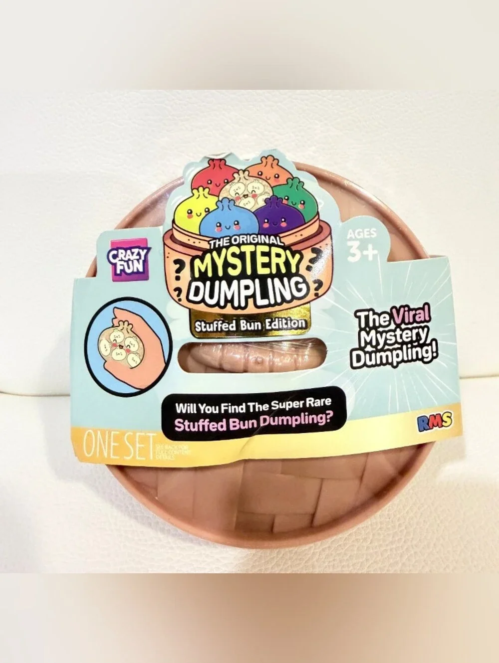 The Original Mystery Dumpling Stuffed Bun Edition - Light Brown